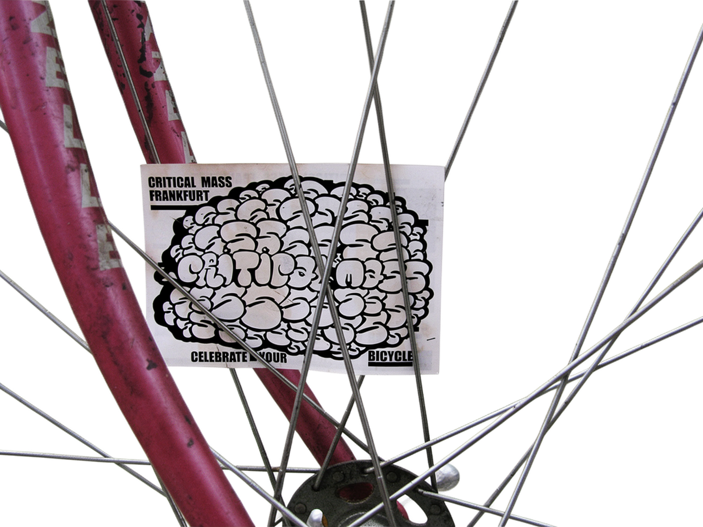Ideogram Remove Background result: Bicycle spokes