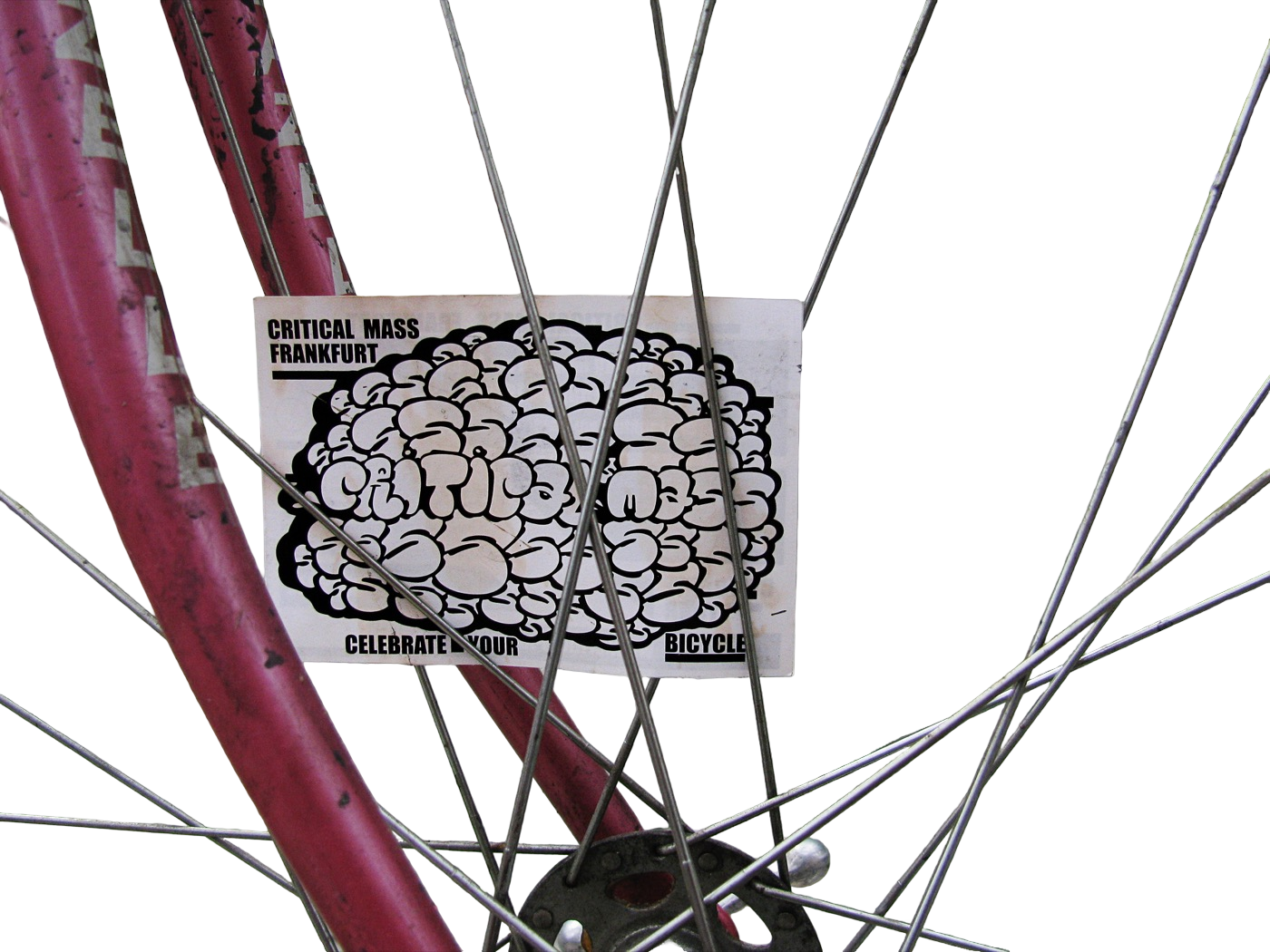 Pixelcut Background Removal result: Bicycle spokes